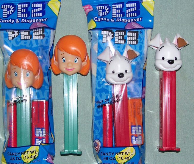 Buster And Darby Pez From 2008 Winnie The Pooh Mip! - $10.00