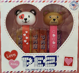 2025 Valentine Bears Pez Twin Pack