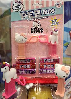Hello Kitty mini Pez Clips