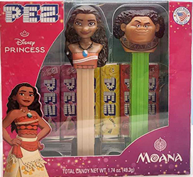Moana and Maui Pez Twin Pack