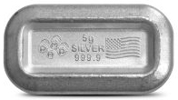 July 4 Silver Pez Candy Brick