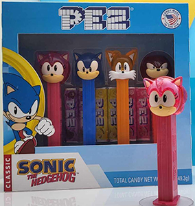 Sonic Crystal Pez Gift Box