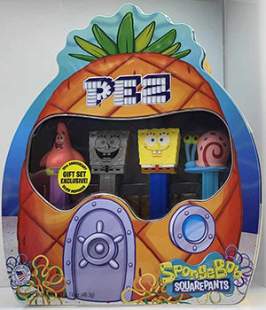 SpongeBob Pez Gift Tin