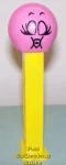 (image for) Kiss Funky Face Pez on Yellow Stem Loose