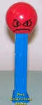 (image for) Angry Funky Face Pez on Blue Stem Loose