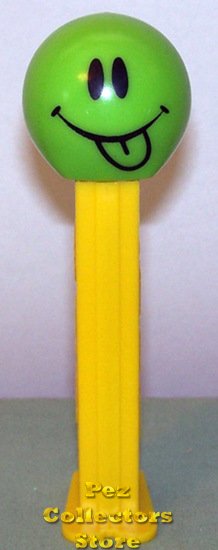 (image for) Silly Funky Face Pez on Yellow Stem Loose