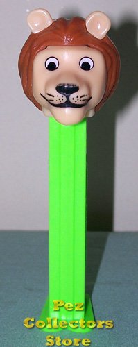 (image for) Misfit David Lion Kooky Zoo Pez on Neon Green Stem Loose