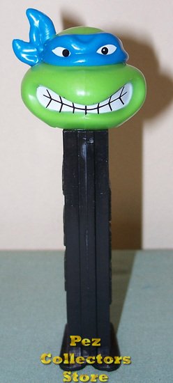 (image for) TMNT Angry Leonardo Blue mask on Black Stem Pez