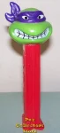 (image for) TMNT Angry Donatello Purple mask on Red Stem Pez