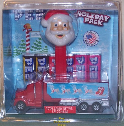 (image for) 2009 Santa Hauler and Santa Pez Gift Set MIP