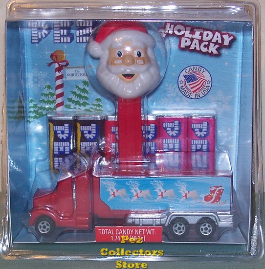 (image for) 2009 Santa Hauler and Santa Pez Gift Set MIP