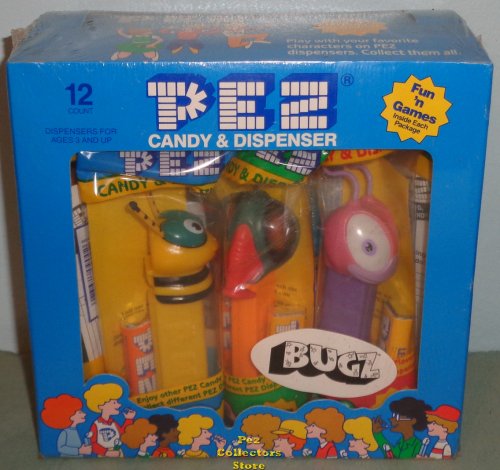 (image for) Bugz Pez Factory Sealed 12 count Window Box