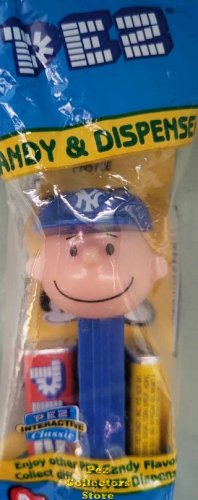 (image for) 2003 New York Yankees NY Charlie Brown Pez MIB