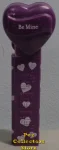 2008 Purple Valentines Heart - Block Font Be Mine Loose (image for) 2008 Purple Valentines Heart - Block Font Be Mine Loose