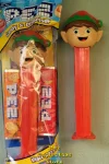 (image for) 2024 Christmas Elf Red with Green Trim Pez Mint in Bag