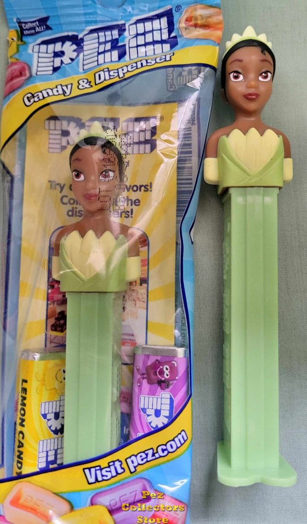 (image for) 2024 Princess Tiana Pez from Disney Princess and the Frog MIB!