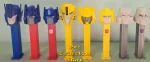 (image for) 2024 European Transformers Pez Set Bumblebee Megatron and Optimus Prime Loose