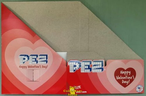 (image for) 2025 Valentine Pez Counter Display 12 count Box