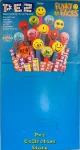 Funky Faces Pez 24ct Counter Display Header Card with Orange NEW Sticker (image for) Funky Faces Pez 24ct Counter Display Header Card with Orange NEW Sticker