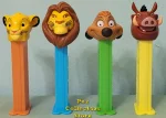 (image for) 2024 30th Anniversary Lion King Pez Set of 4 Loose SOS
