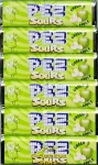6 Packs Green Apple Sours Pez Candy Refills (image for) 6 Packs Green Apple Sours Pez Candy Refills