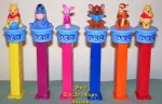 (image for) Set of 6 Click n Play Winnie the Pooh Pez European