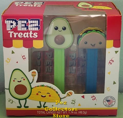 (image for) Pez Treats Avocado and Taco Pez Twin Pack