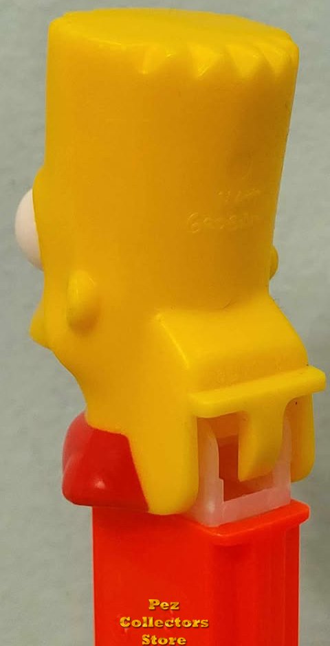 (image for) Bart Simpson with Matt Groening and Fox Copyright Pez Loose