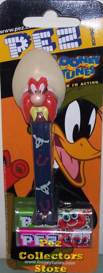 (image for) BIA Yosemite Sam Pez with Short Mustache on Daffy Card