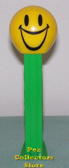 (image for) Big Grin Funky Face Pez on Green Stem Loose