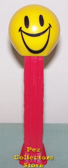 (image for) Big Grin Funky Face Pez on Red Stem Loose