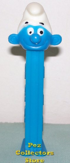 (image for) Series 1 Smurf Pez on Blue No Tongue 3.9 TF Stem