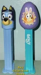 Bluey and Bingo Easter Egg Pez Pair Loose SOS (image for) Bluey and Bingo Easter Egg Pez Pair Loose SOS