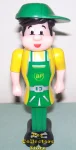 (image for) British Petroleum BP Pez Pal Boy with Black Hair and Body Parts