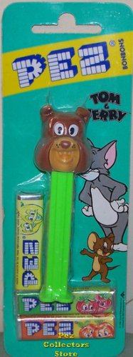 (image for) Spike Pez with Tan Face on Neon Green Stem MOEC