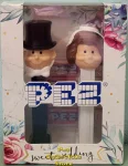 (image for) 2024 European Brunette Bride and Groom Pez Sweet Wedding Twin Pack