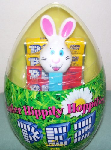 (image for) Easter Mr. Bunny E on Blue in Yellow Easter Egg