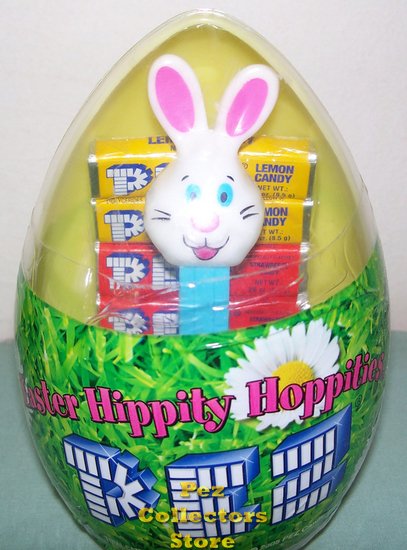 (image for) Easter Mr. Bunny E on Blue in Yellow Easter Egg