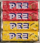 (image for) Cello Wrapped 4 Pack Lemon and Strawberry Flavor Pez Candy