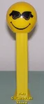 (image for) Cool Funky Face Pez on Yellow Stem Loose