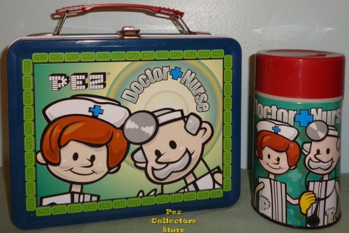 Pez Policeman Lunch Box and Thermos - $50.00 : Pez Collectors