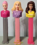 2025 European Barbie Pez Set of 3 Loose (image for) 2025 European Barbie Pez Set of 3 Loose