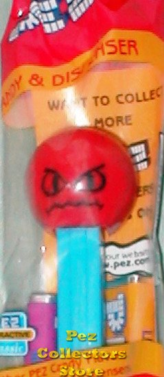 (image for) Angry Funky Face Pez on Blue Stem MIP