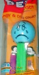 (image for) Sad Funky Face Pez on Green Stem MIP