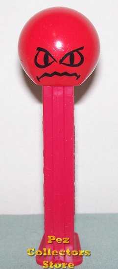 (image for) Angry Funky Face Pez on Red Stem Loose