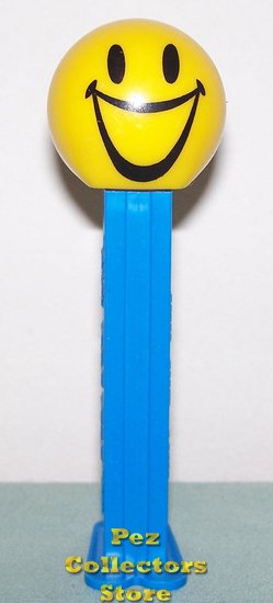 (image for) Big Grin Funky Face Pez on Blue Stem Loose