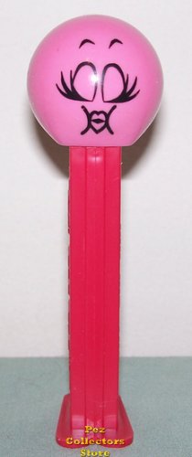 (image for) Kiss Funky Face Pez on Red Stem Loose