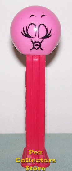 (image for) Kiss Funky Face Pez on Red Stem Loose