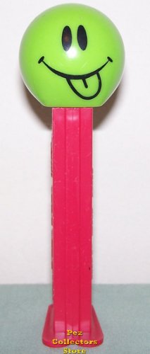 (image for) Silly Funky Face Pez on Red Stem Loose