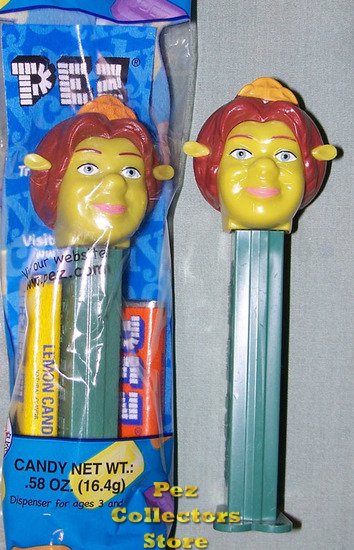 (image for) Princess Fiona Pez from Shrek the Third MIB